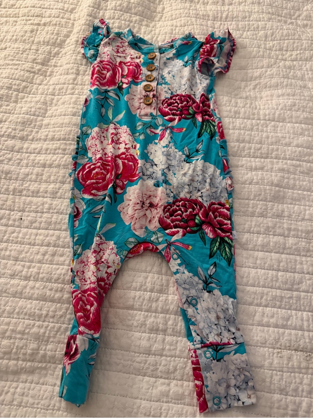 Posh Peanut floral short sleeve jumper